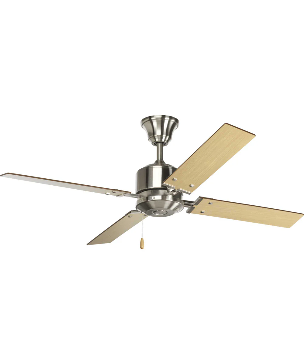 Clifton Heights 52" 4-Blade Ceiling Fan Brushed Nickel - Image 6