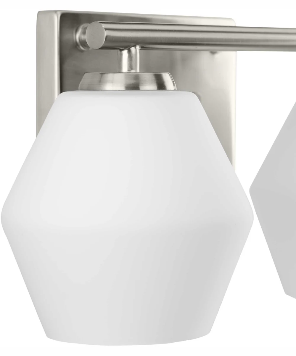 Copeland 2-Light Mid-Century Modern Vanity Light Brushed Nickel - Image 4
