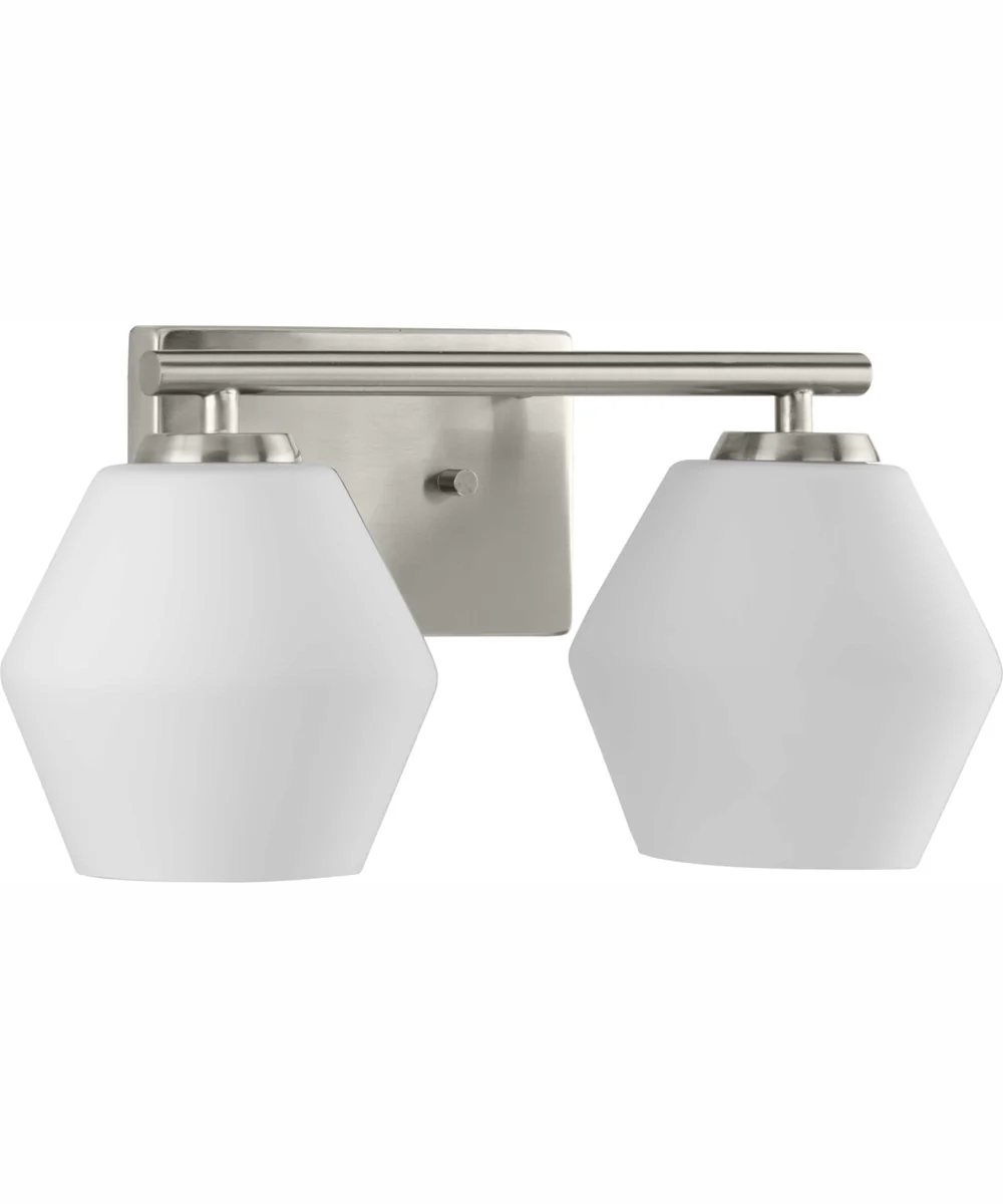 Copeland 2-Light Mid-Century Modern Vanity Light Brushed Nickel - Image 5