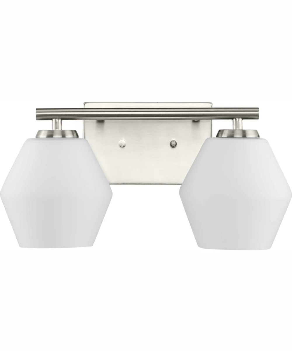 Copeland 2-Light Mid-Century Modern Vanity Light Brushed Nickel - Image 6