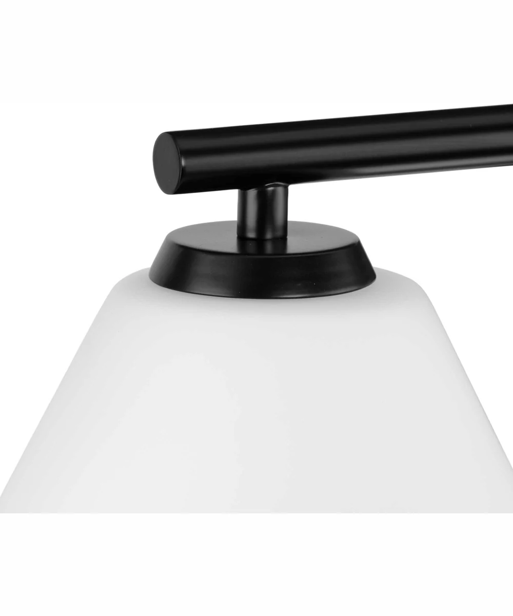 Copeland 3-Light Mid-Century Modern Vanity Light Matte Black - Image 4
