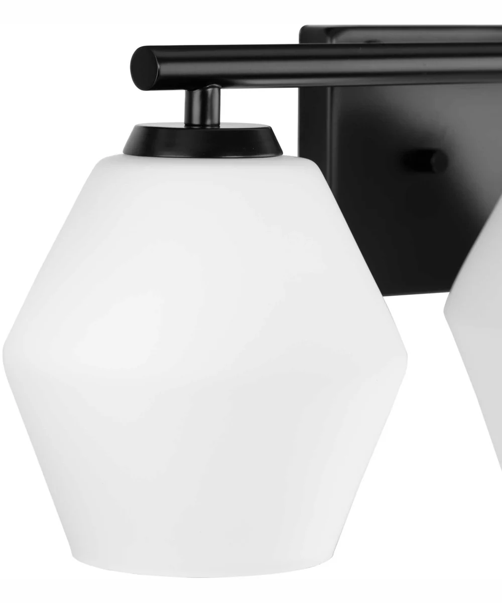 Copeland 3-Light Mid-Century Modern Vanity Light Matte Black - Image 9