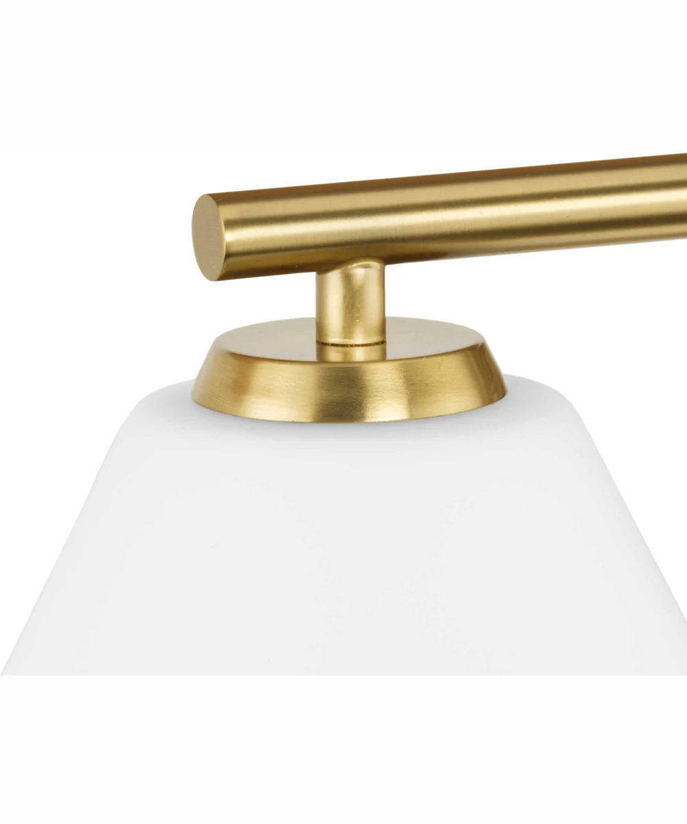 Copeland 3-Light Vanity Mid-Century Modern Vanity Light Brushed Gold - Image 8