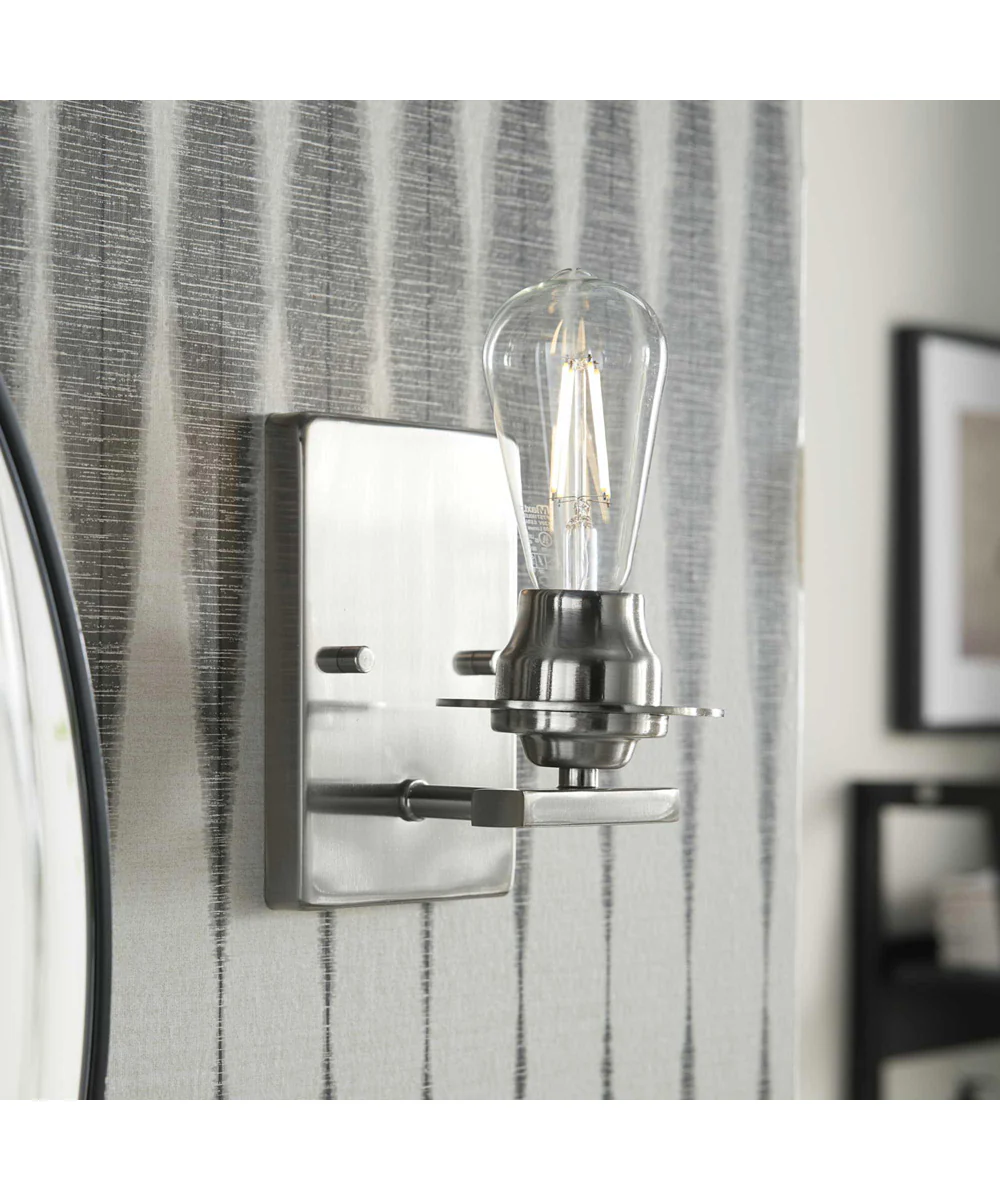 Debut 1-Light Farmhouse Bath Vanity Light Brushed Nickel - Image 3