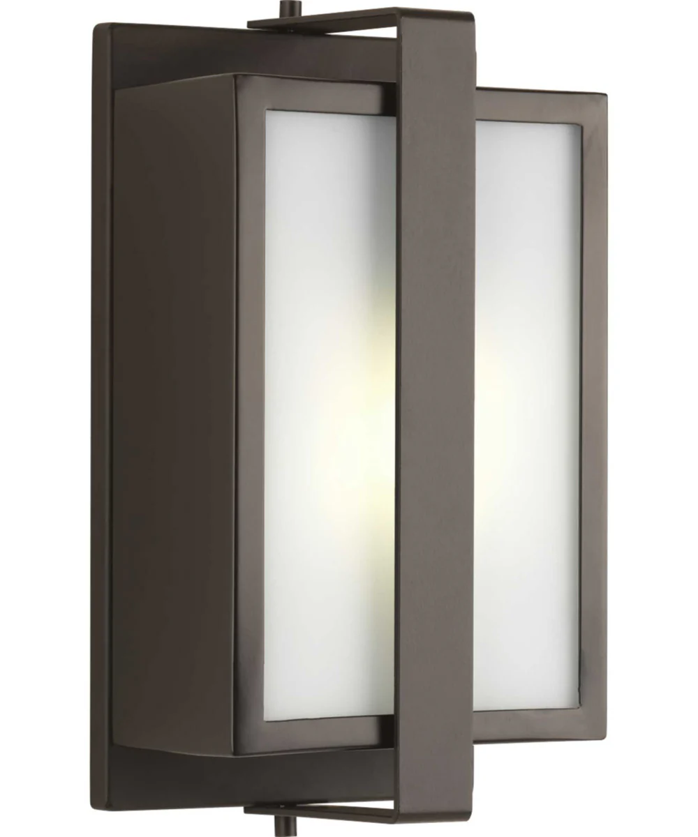 Diverge 1-Light Small Wall Lantern Architectural Bronze - Image 2