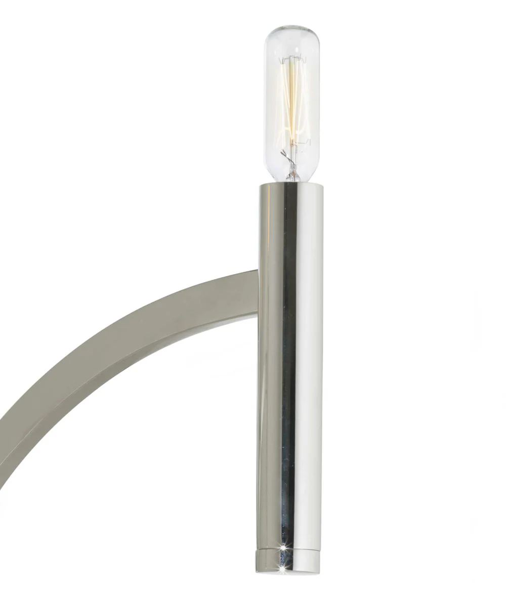 Draper 9-Light Luxe Chandelier Light Polished Nickel - Image 7