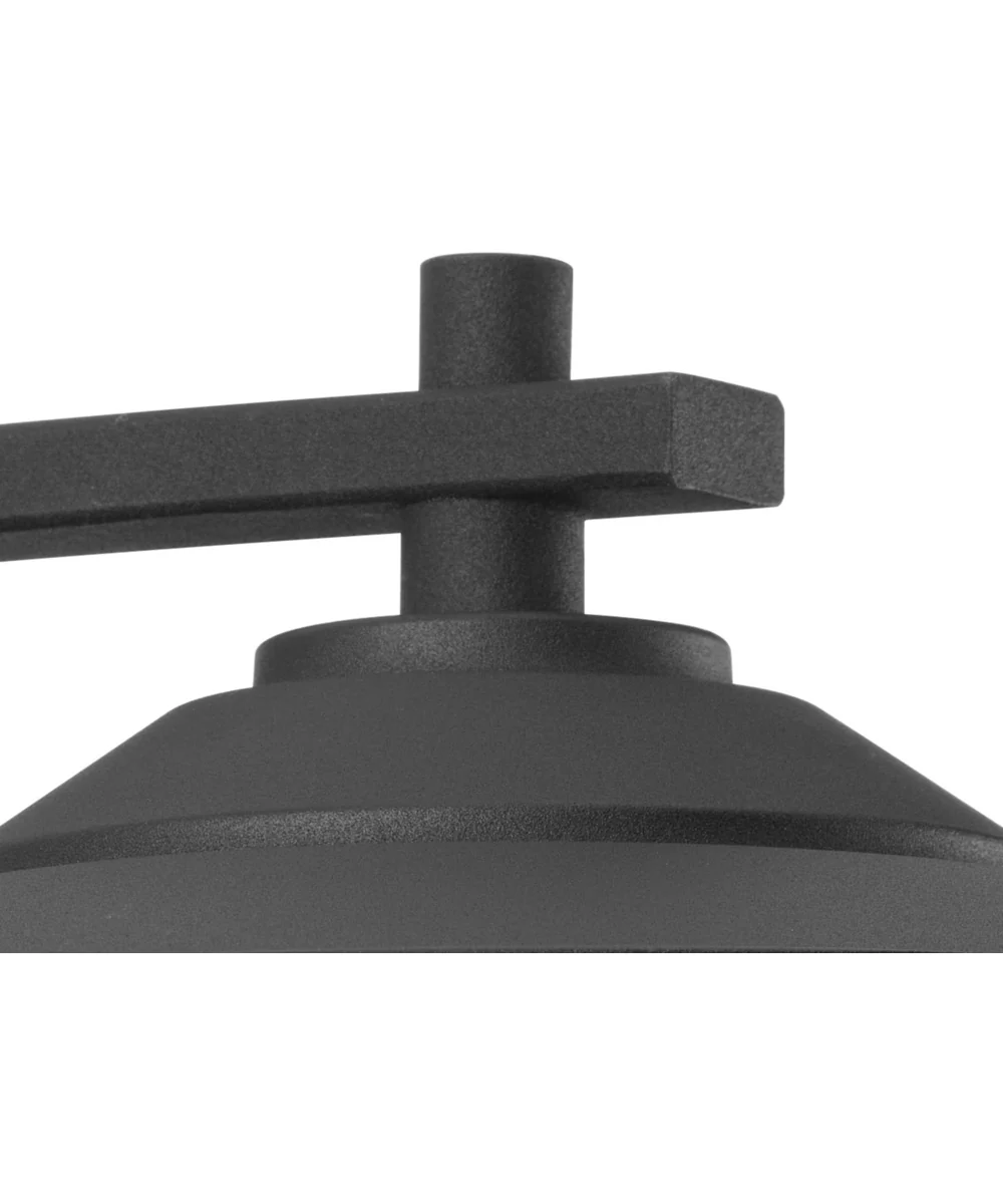 East Haven 1-Light Medium LED Wall Lantern Textured Black - Image 3