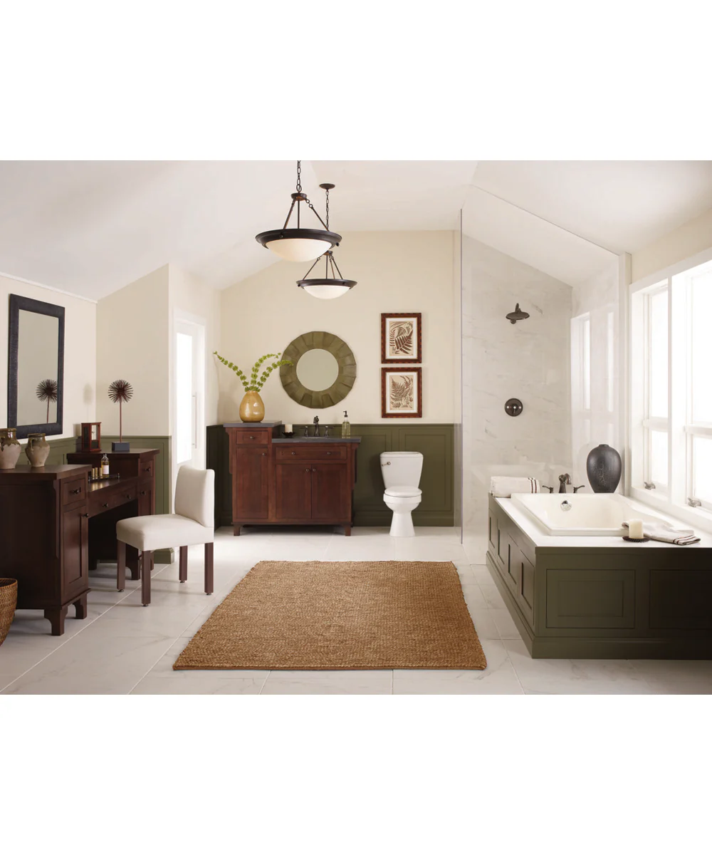 Eclipse 3-Light 19-3/8" Close-to-Ceiling Brushed Nickel - Image 3