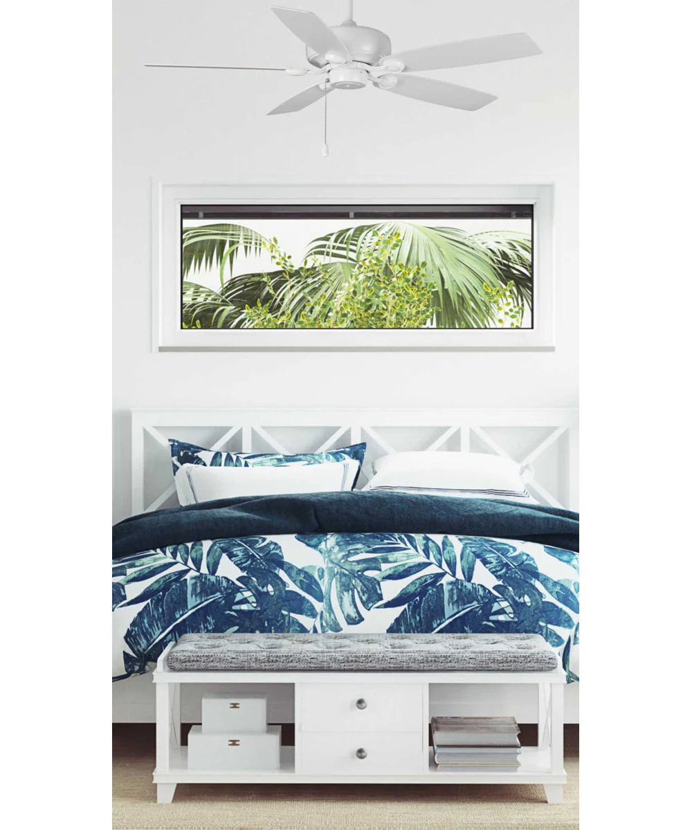 Edgefield 52" 5-Blade Ceiling Fan White - Image 2