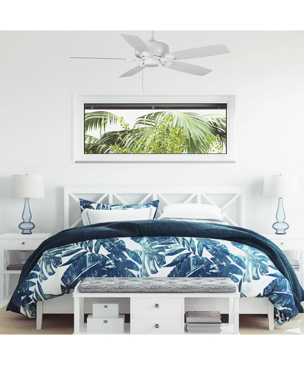 Edgefield 52" 5-Blade Ceiling Fan White - Image 3