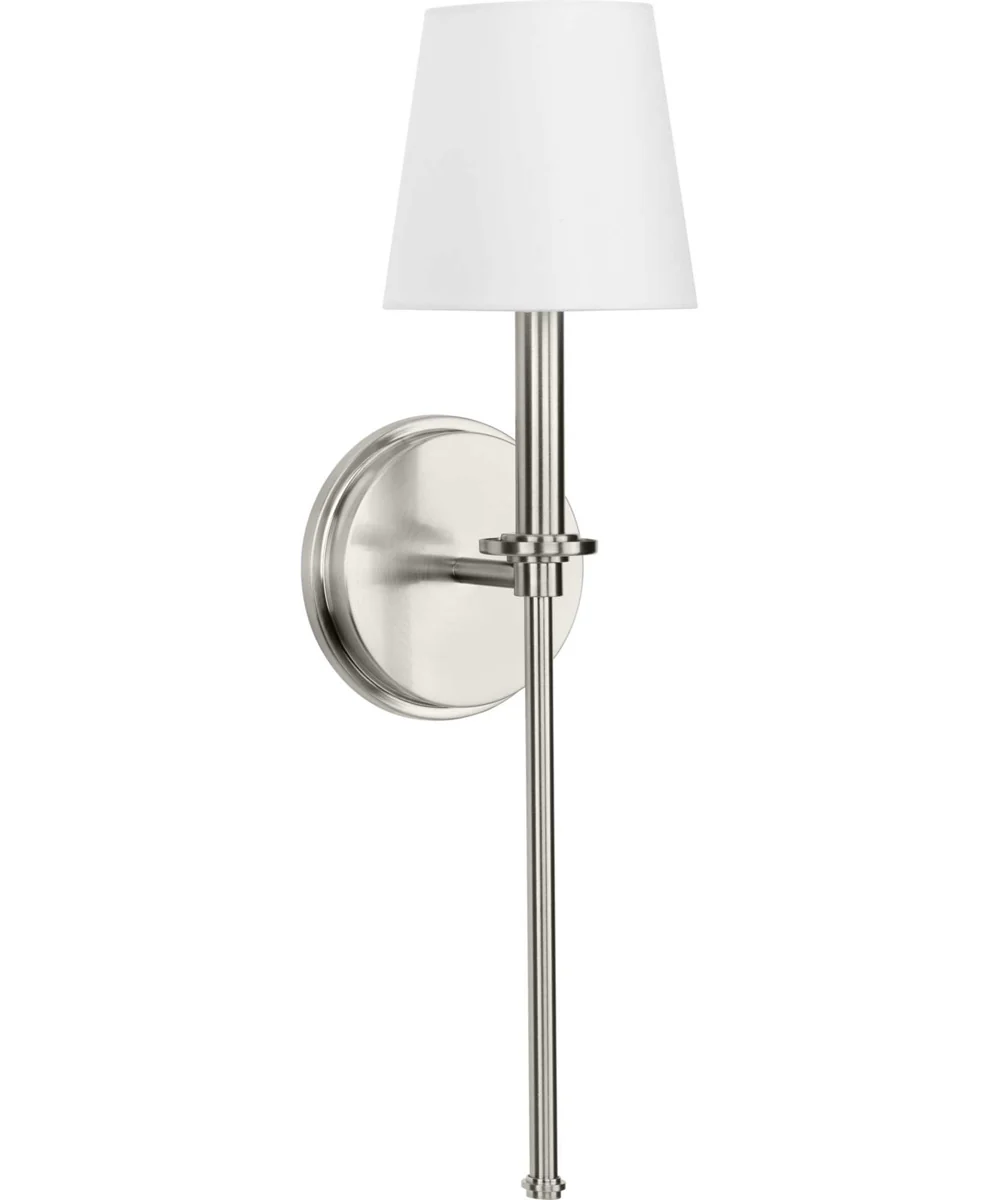 Elara 1-Light New Traditional Wall Light Brushed Nickel - Image 6