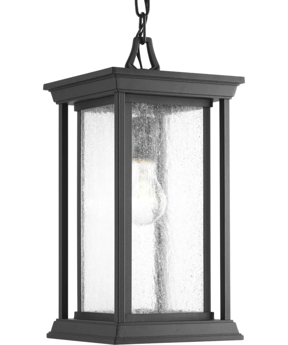 Endicott 1-Light Hanging Lantern Textured Black - Image 2