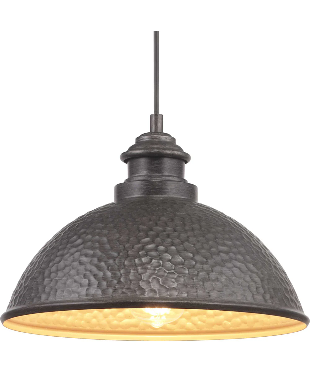 Englewood 1-Light Hanging Lantern Antique Pewter - Image 3
