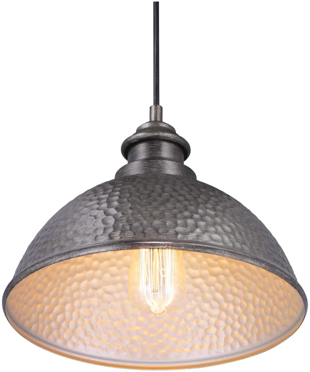 Englewood 1-Light Hanging Lantern Antique Pewter - Image 6