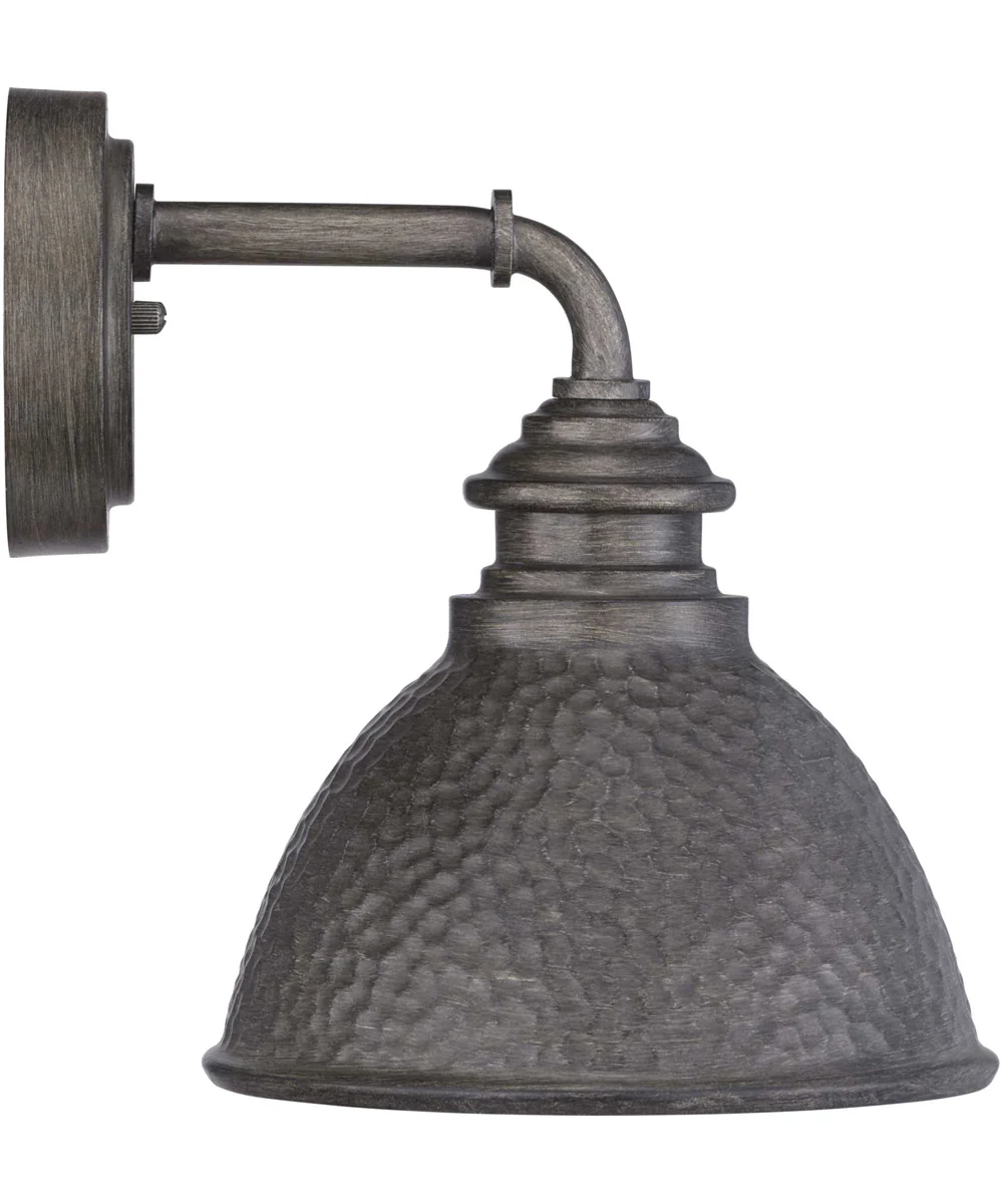 Englewood 1-Light Small Wall Lantern Antique Pewter - Image 3