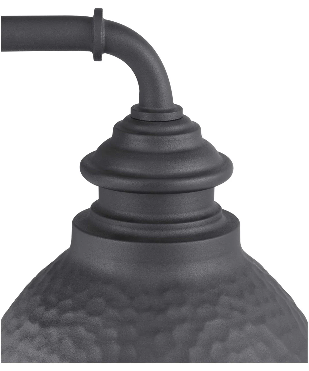Englewood 1-Light Small Wall Lantern Textured Black - Image 9