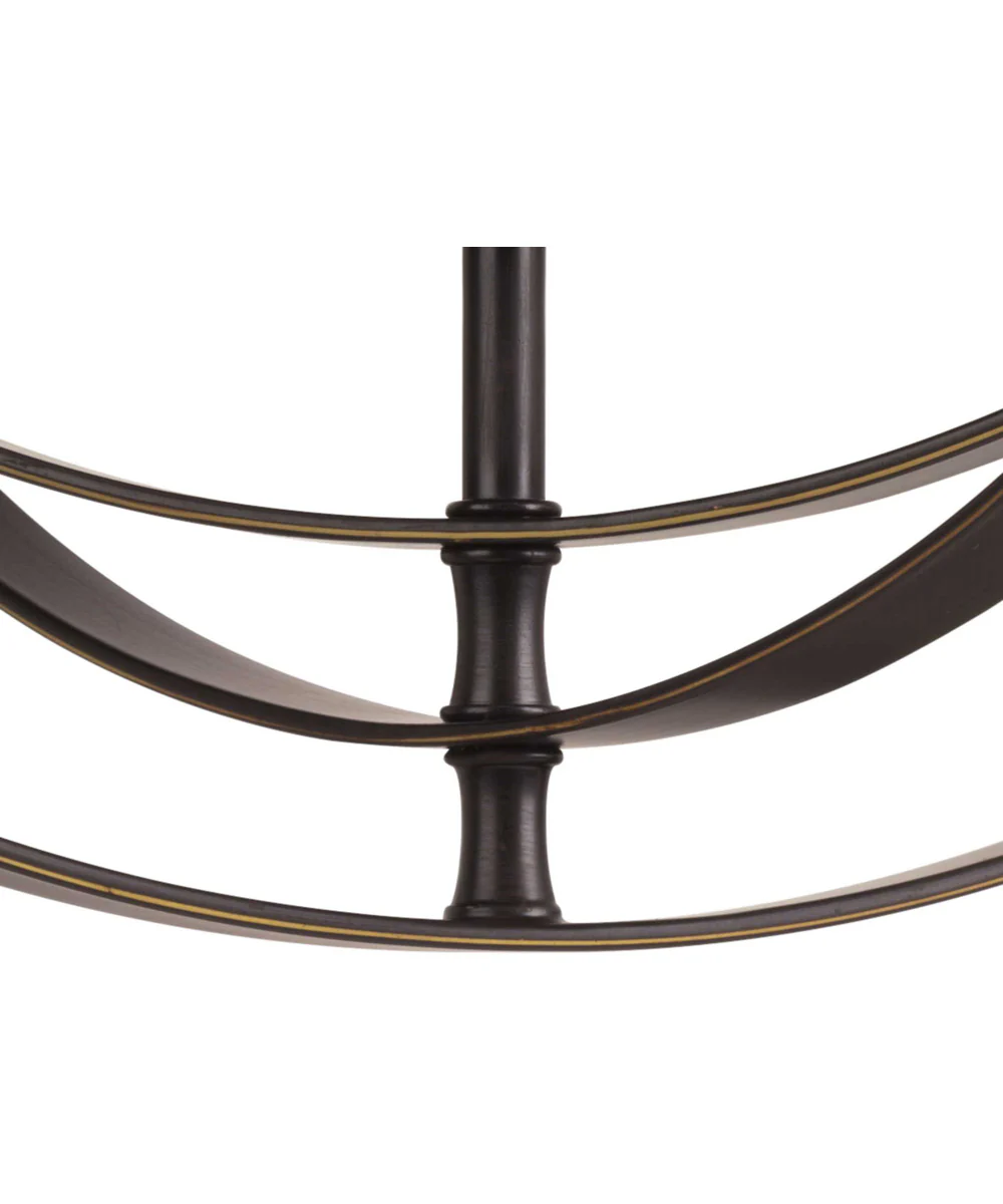 Equinox 5-Light Chandelier Antique Bronze - Image 2
