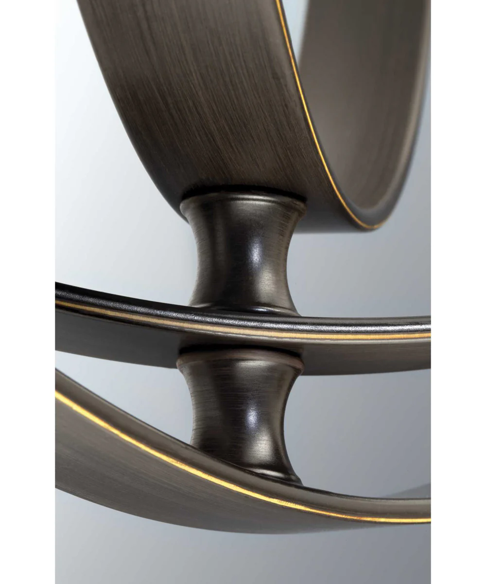 Equinox 5-Light Chandelier Antique Bronze - Image 5