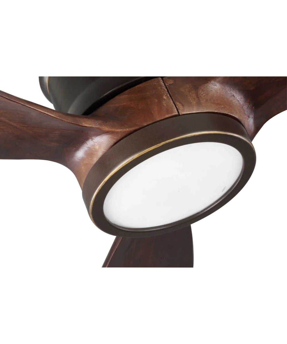 Farris 3-Blade Carved Wood 60" Ceiling Fan Oil Rubbed Bronze - Image 5