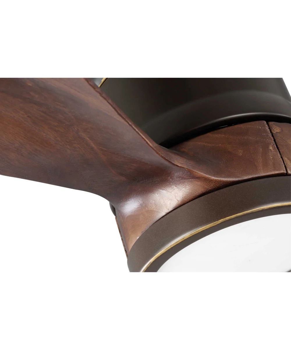 Farris 3-Blade Carved Wood 60" Ceiling Fan Oil Rubbed Bronze - Image 6