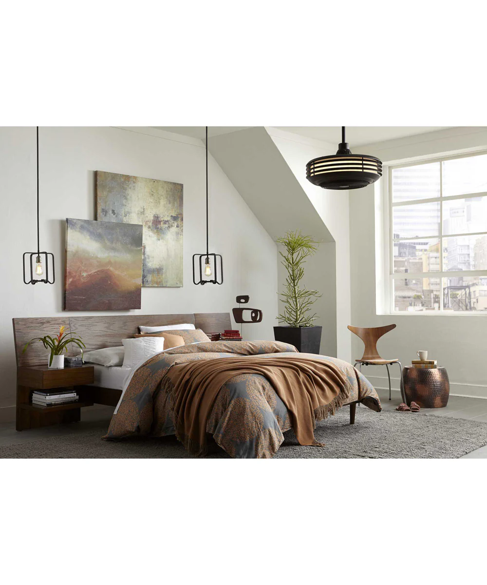 Foster 1-Light Farmhouse Mini-Pendant Light Gilded Iron - Image 3