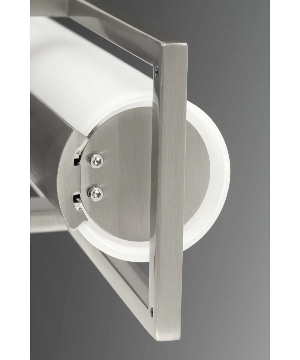 Frame LED 12" Linear Vanity Light Brushed Nickel - Image 3