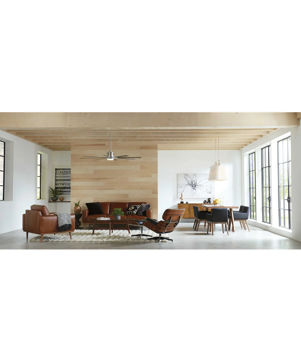 Galley 3-Light Linen Shade Coastal Pendant Light Polished Nickel - Image 5