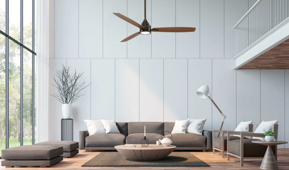 Gaze 60" LED 3-Blade Ceiling Fan Antique Bronze - Image 14