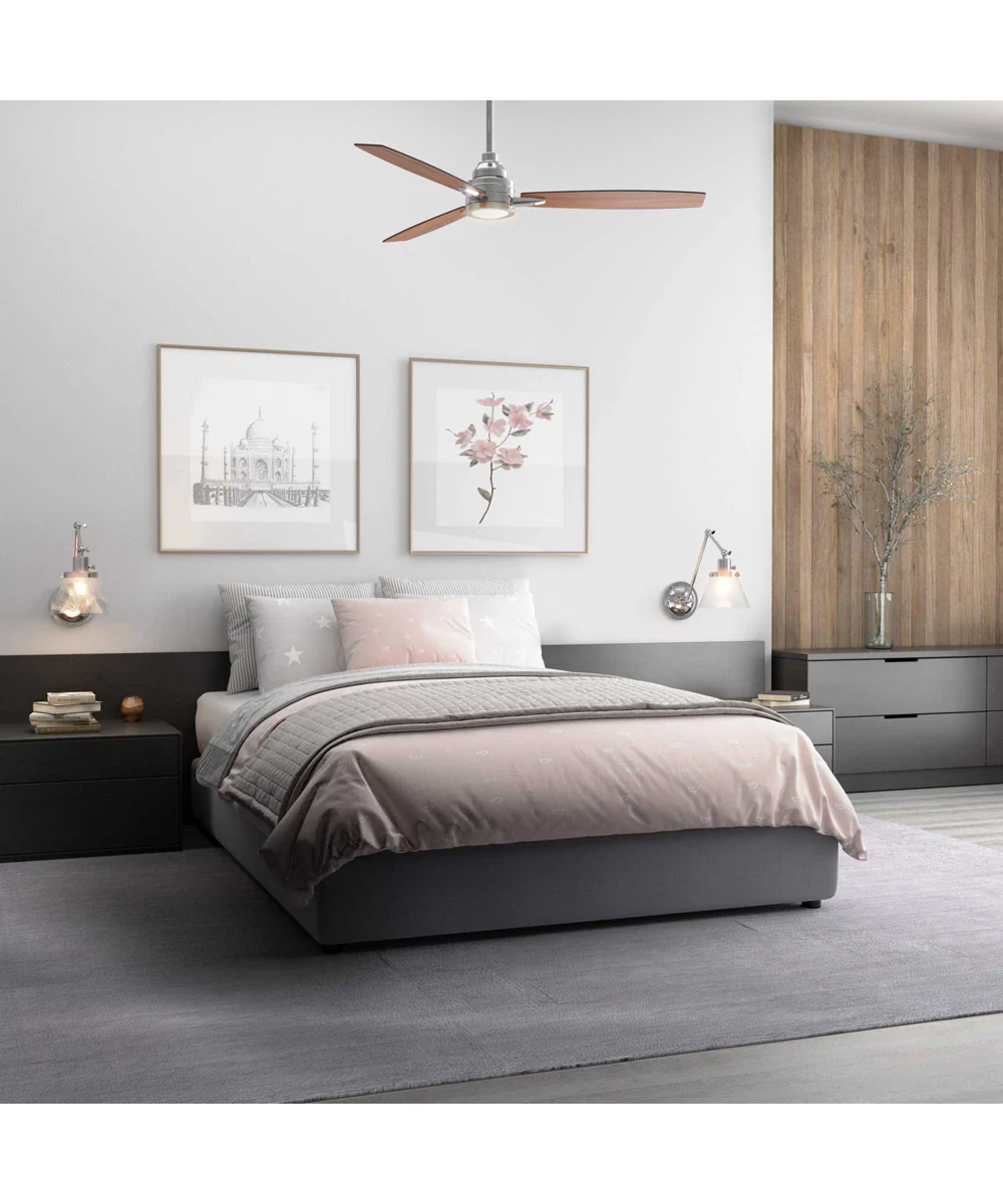 Gaze 60" LED 3-Blade Ceiling Fan Brushed Nickel - Image 2