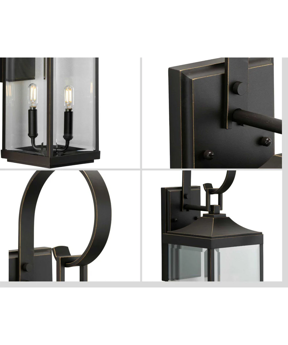 Gibbes Street 2-Light Medium Wall-Lantern Antique Bronze - Image 5