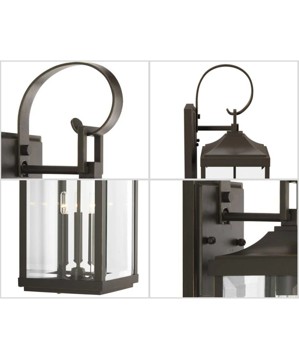 Gibbes Street 3-Light Large Wall-Lantern Antique Bronze - Image 7