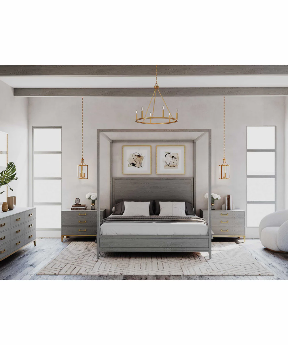 Gilliam 3-Light New Traditional Hall & Foyer Vintage Brass - Image 2