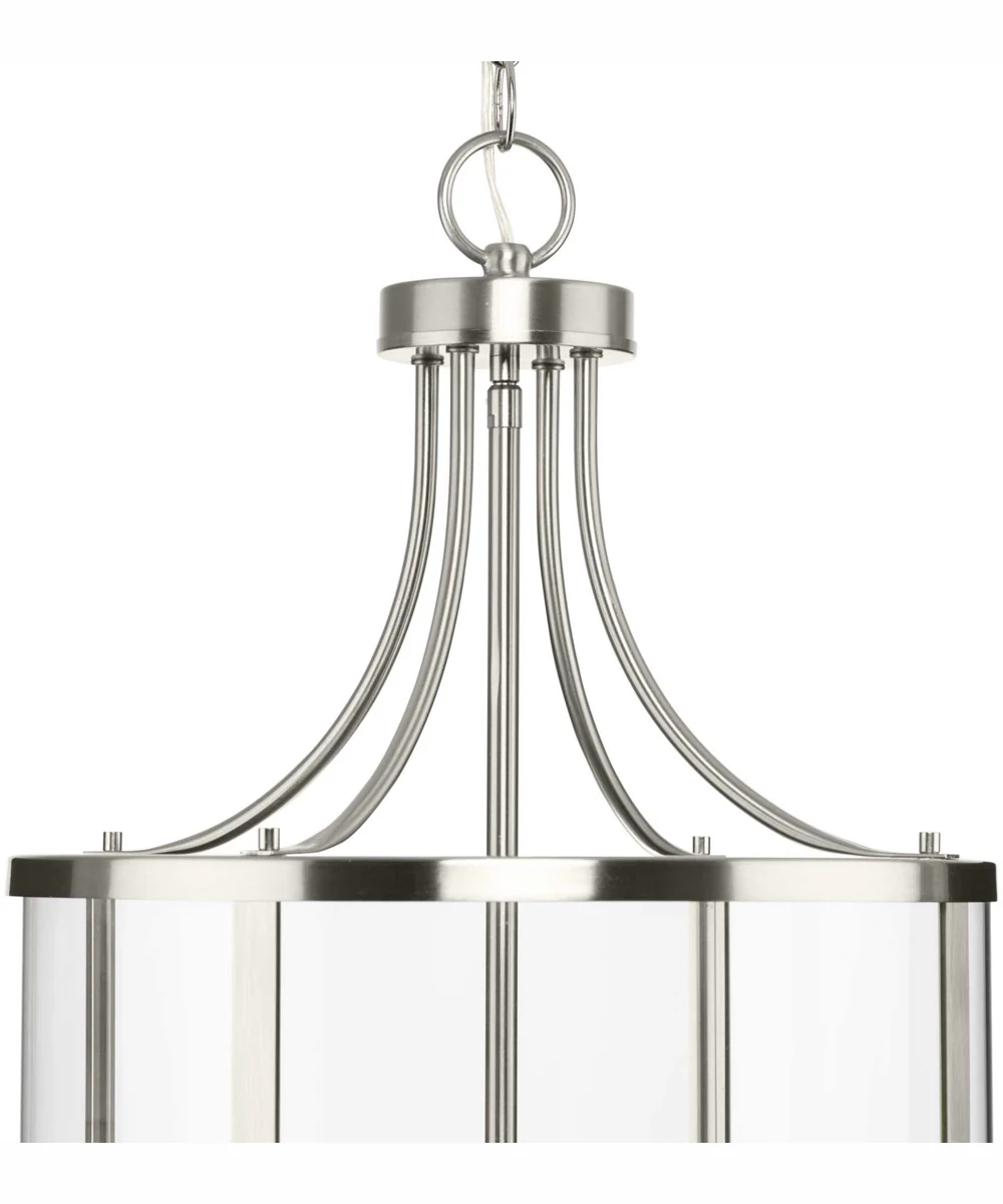 Gilliam 4-Light New Traditional Hall & Foyer Brushed Nickel - Image 5