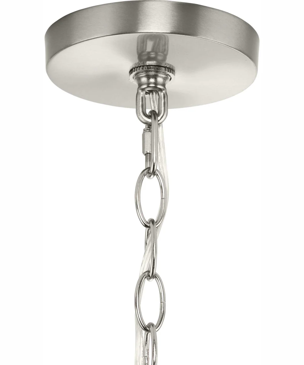 Gilliam 4-Light New Traditional Hall & Foyer Brushed Nickel - Image 7