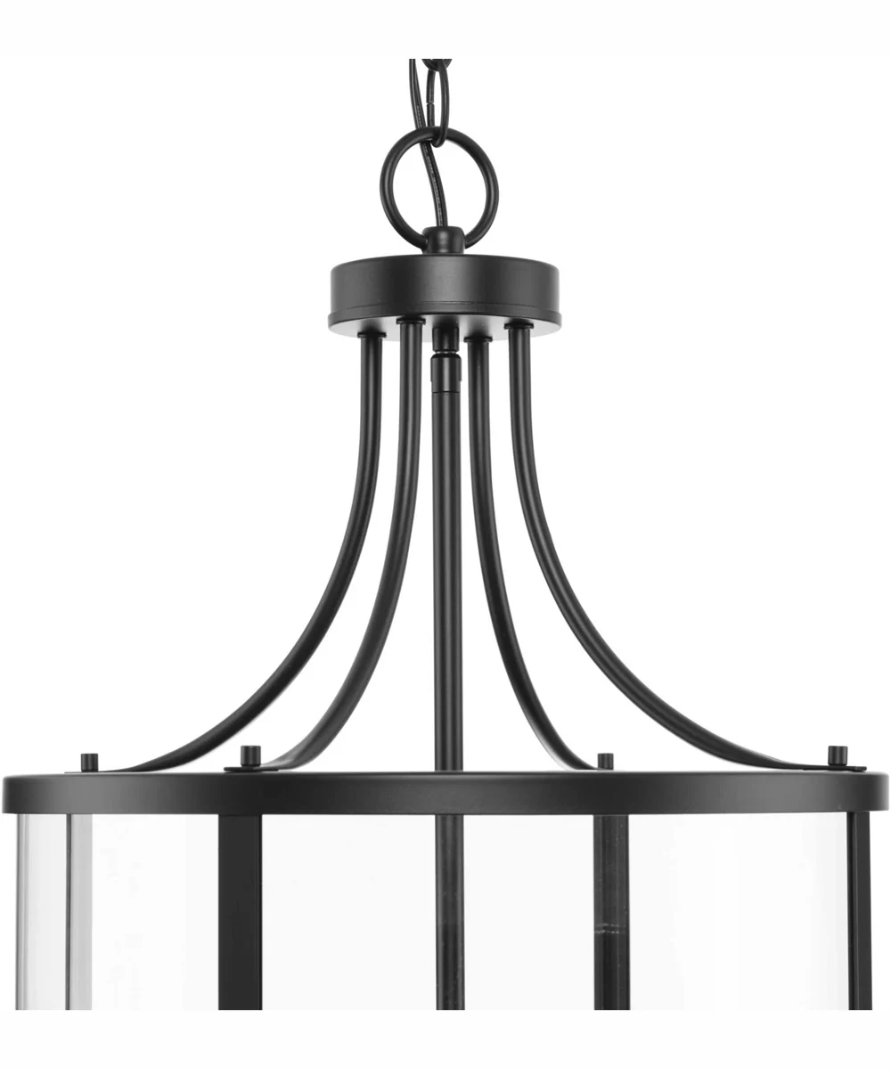 Gilliam 4-Light New Traditional Hall & Foyer Matte Black - Image 5