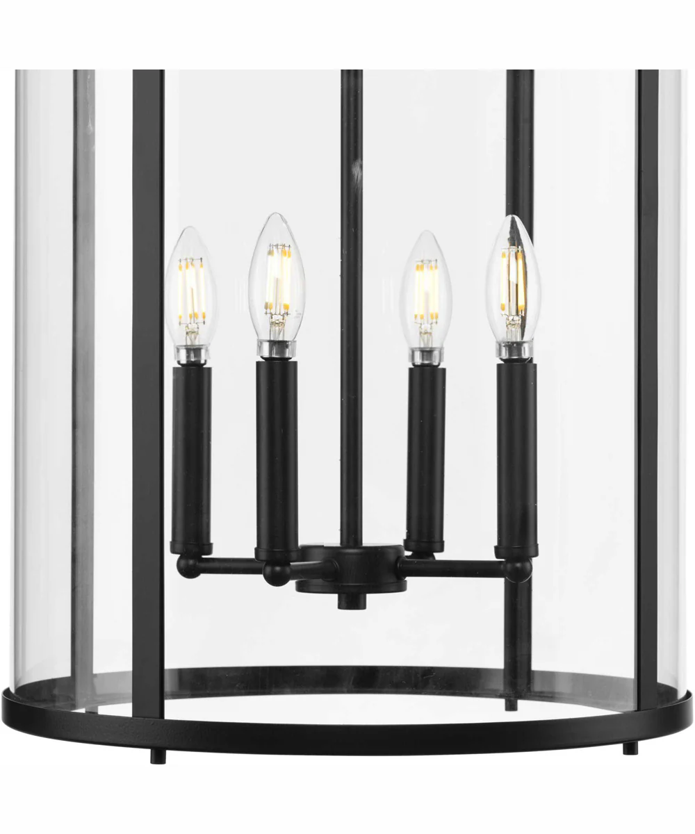 Gilliam 4-Light New Traditional Hall & Foyer Matte Black - Image 7
