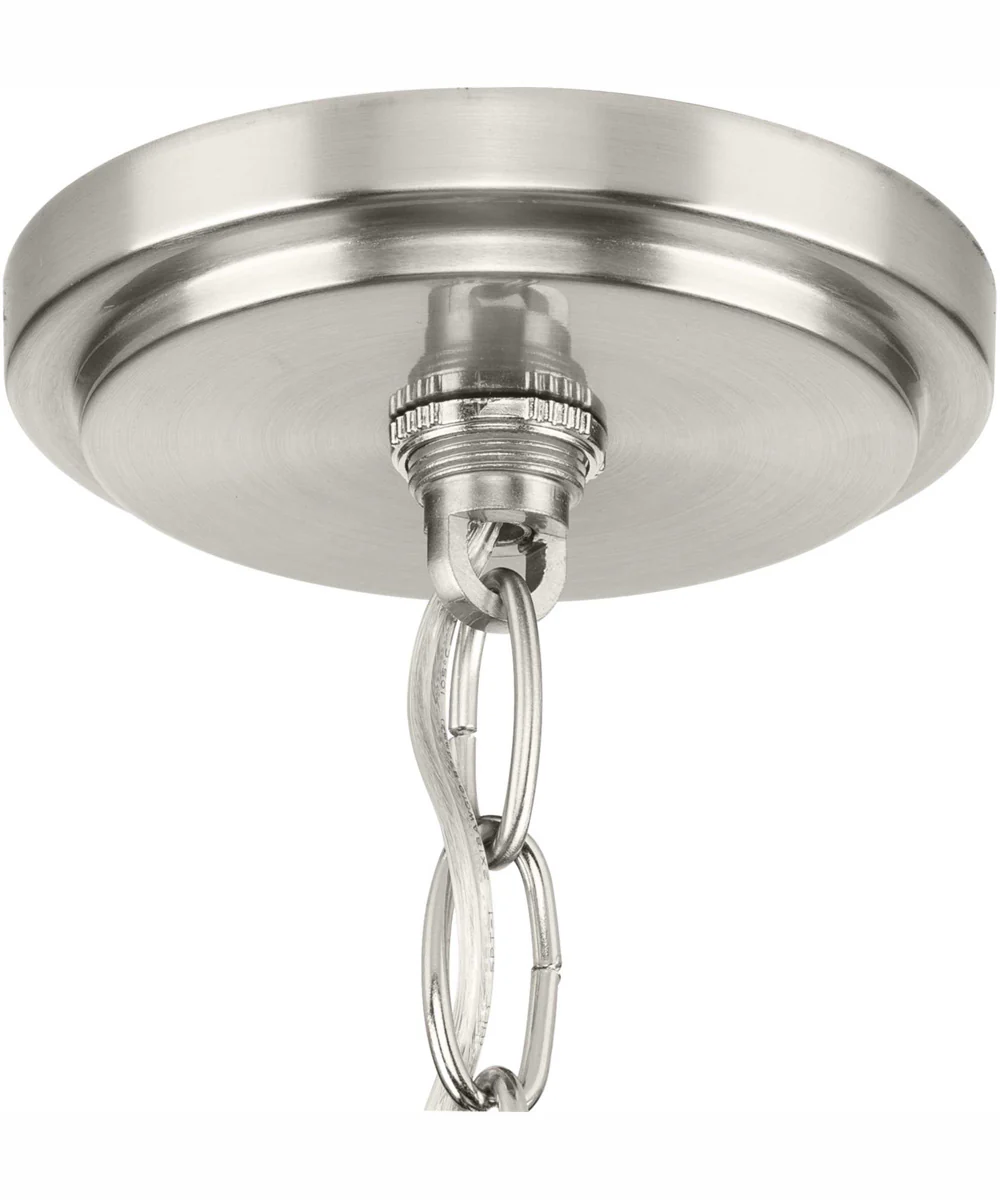 Gilliam 9-Light New Traditional Chandelier Brushed Nickel - Image 7