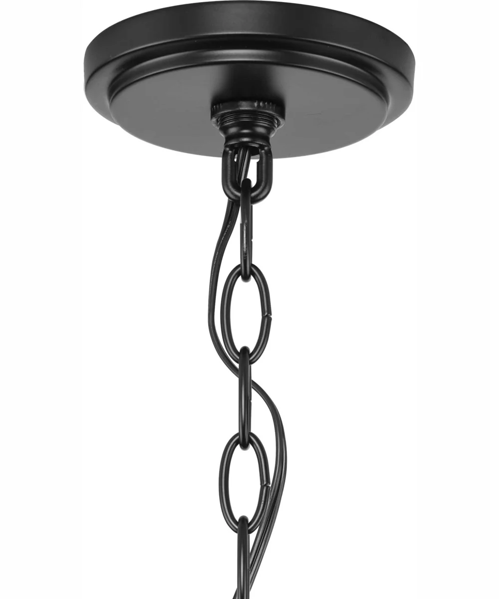 Gilliam 9-Light New Traditional Chandelier Matte Black - Image 3