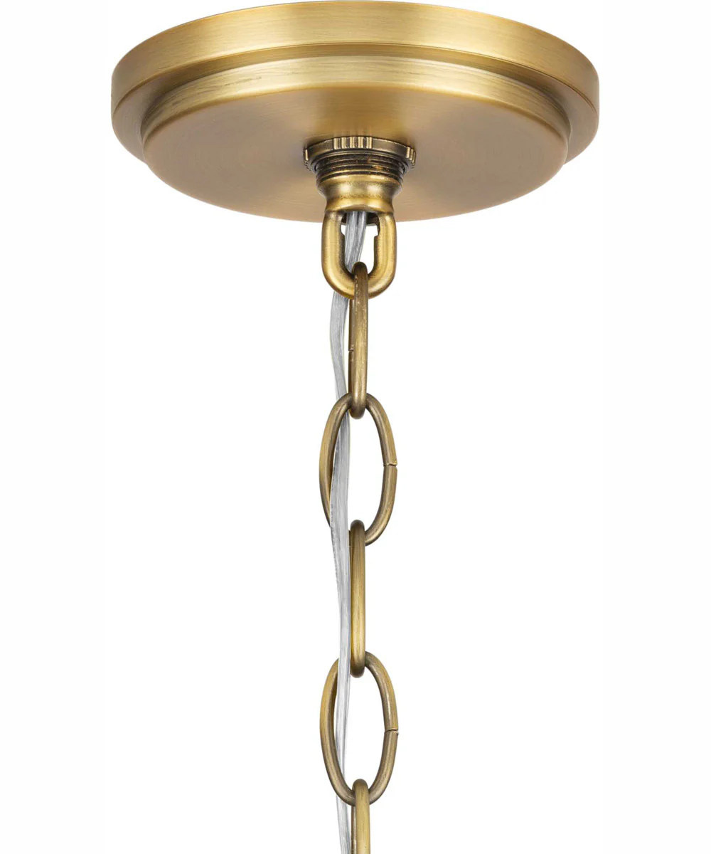 Gilliam 9-Light New Traditional Chandelier Vintage Brass - Image 9