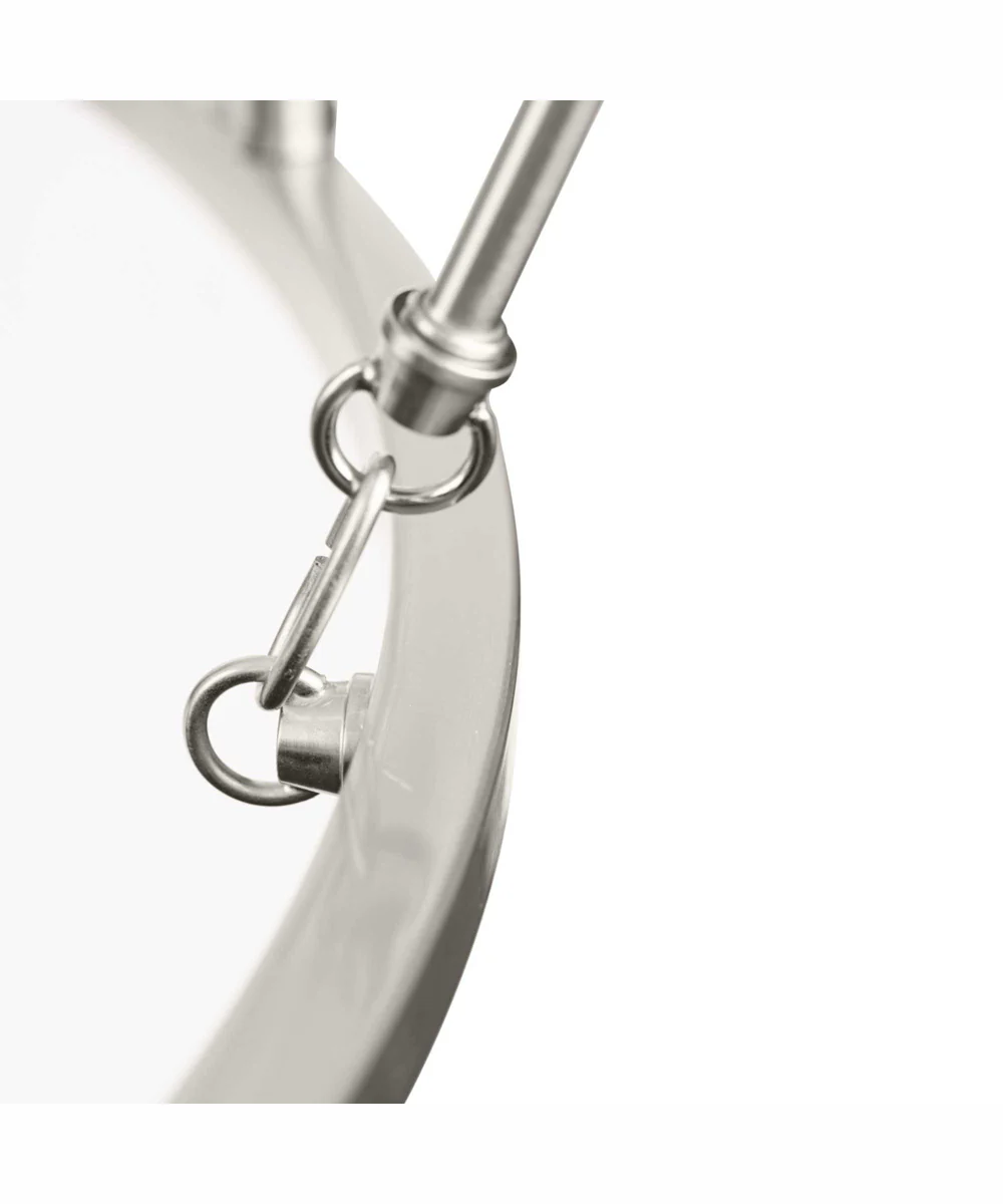 Gilliam Fifteen-Light New Traditional Chandelier Brushed Nickel - Image 9