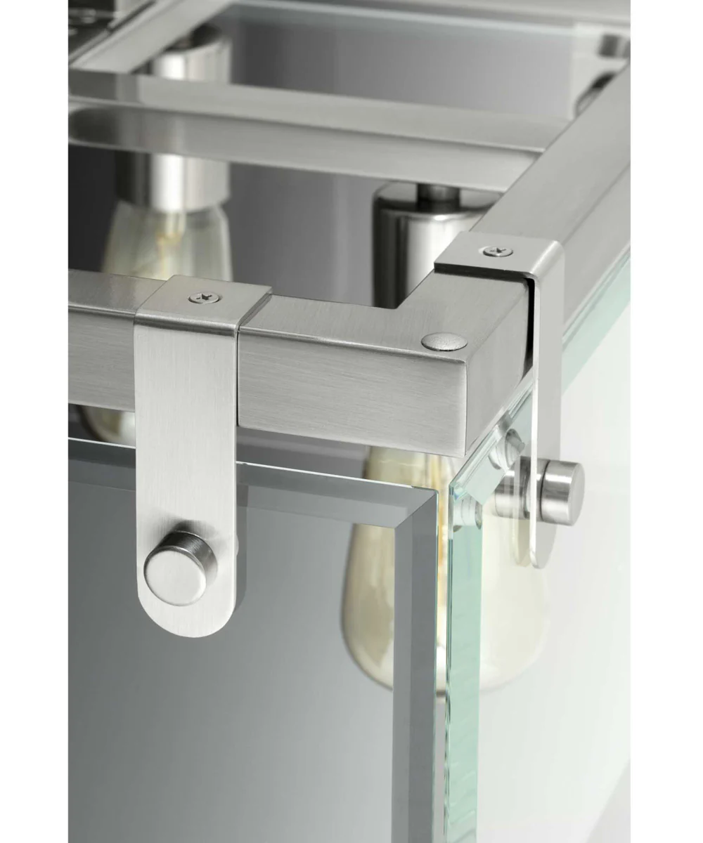 Glayse 16-3/4" Semi-Flush/Convertible Brushed Nickel - Image 7