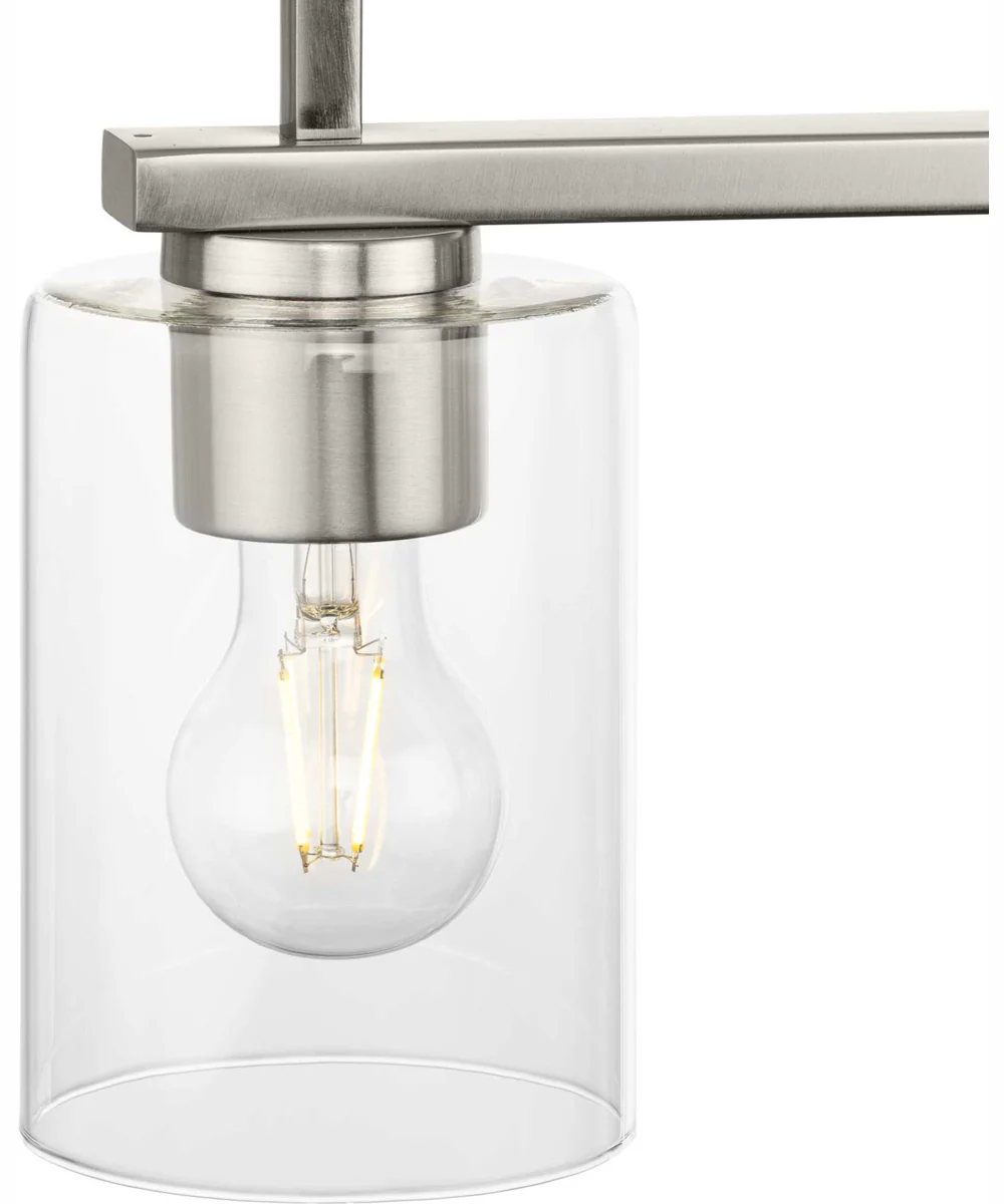 Goodwin 4-Light Modern Farmhouse Island Light Brushed Nickel - Image 7
