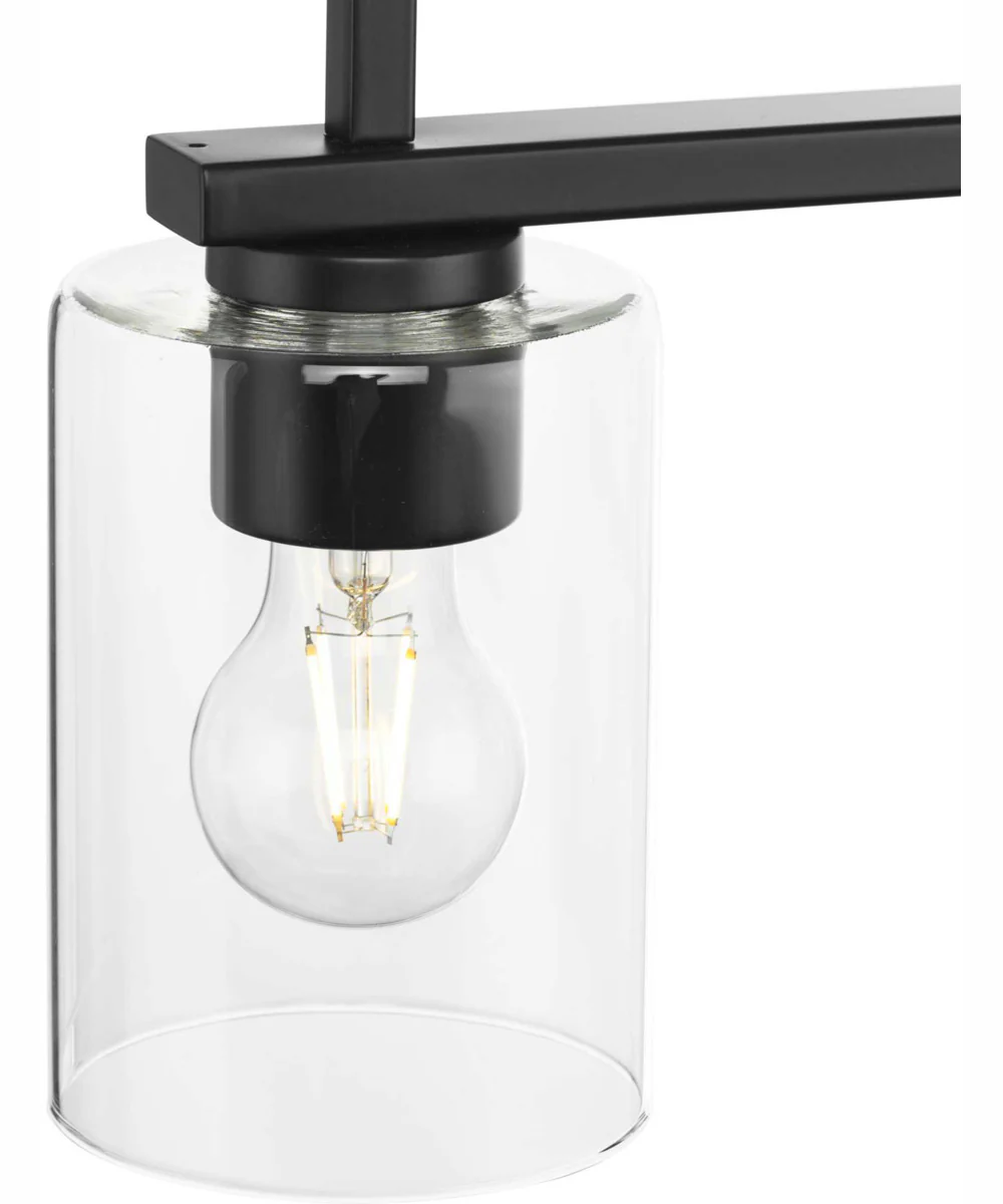 Goodwin 4-Light Modern Farmhouse Island Light Matte Black - Image 4