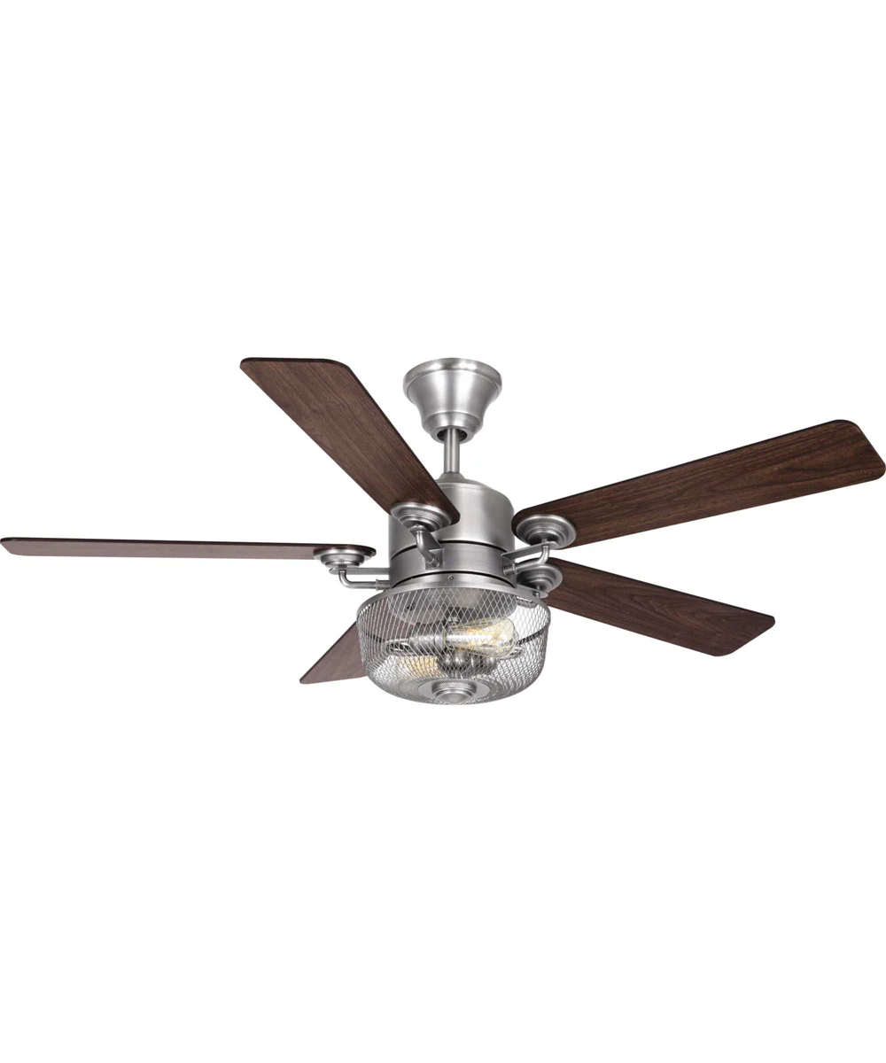 Greer 54" 5-Blade Ceiling Fan Antique Nickel - Image 11