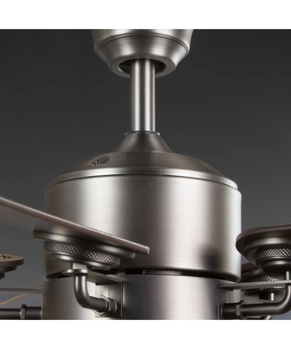 Greer 54" 5-Blade Ceiling Fan Antique Nickel - Image 8