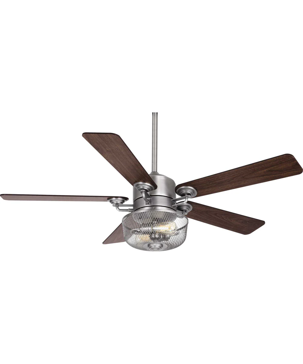 Greer 54" 5-Blade Ceiling Fan Antique Nickel - Image 9