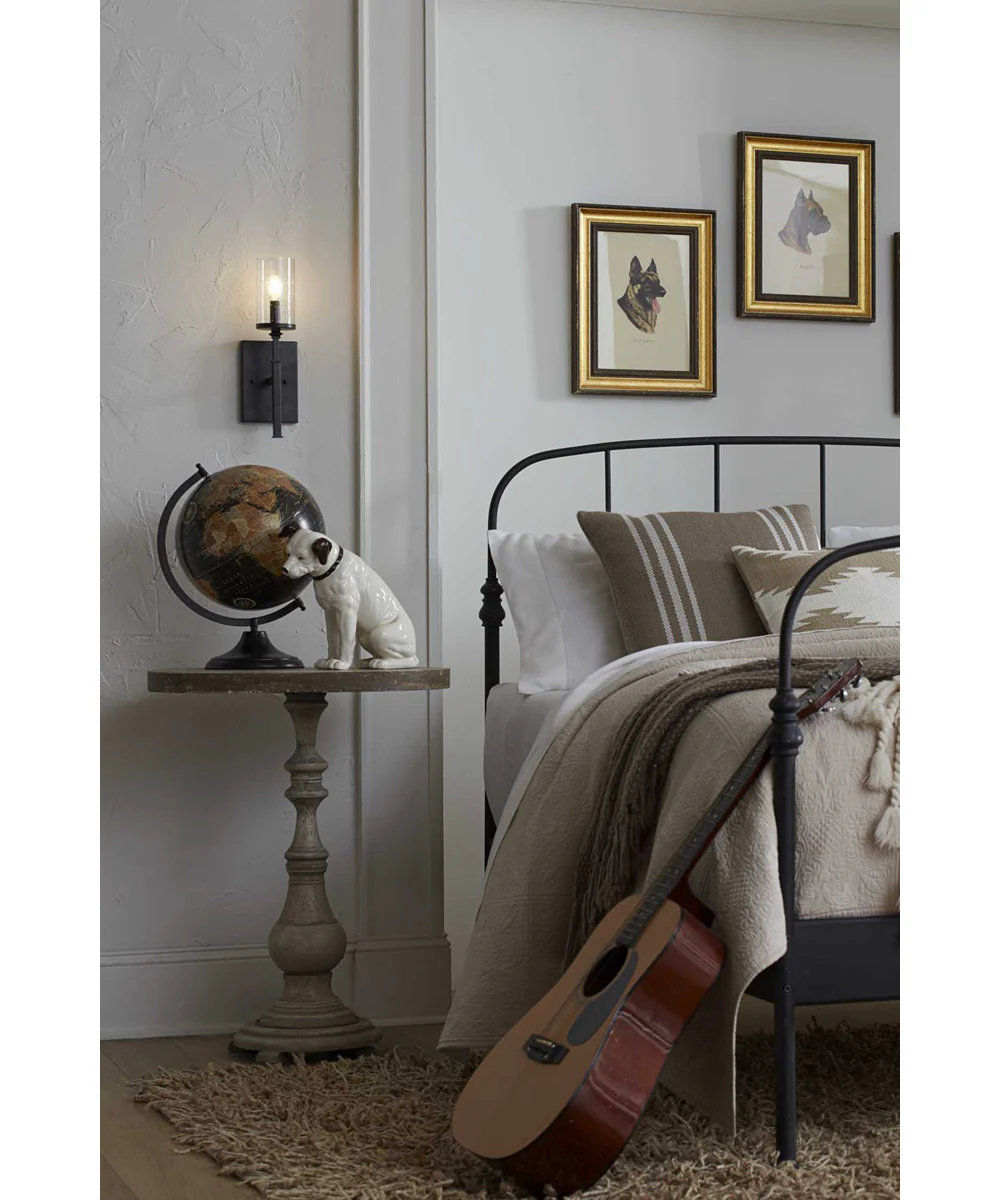 Gresham 1-Light Wall Bracket Graphite - Image 2