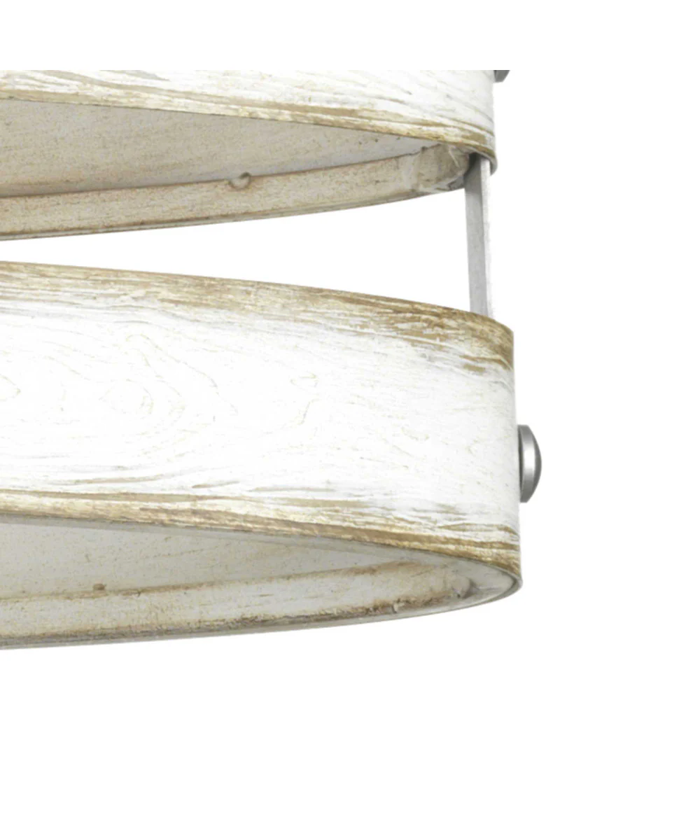 Gulliver 4-Light Coastal Linear Chandelier Light Galvanized Finish - Image 5