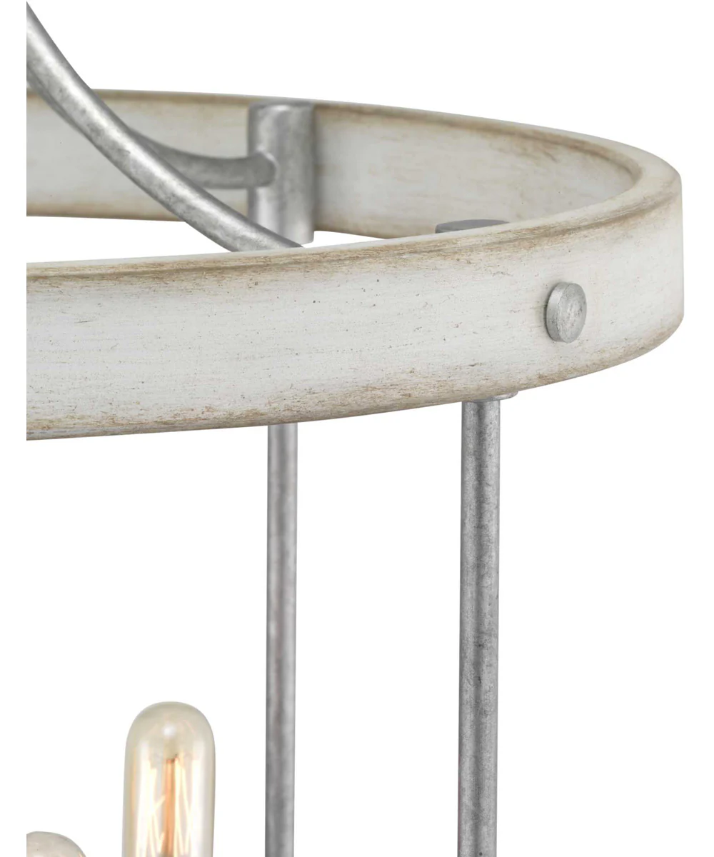 Gulliver 4-Light Foyer Galvanized Finish - Image 5