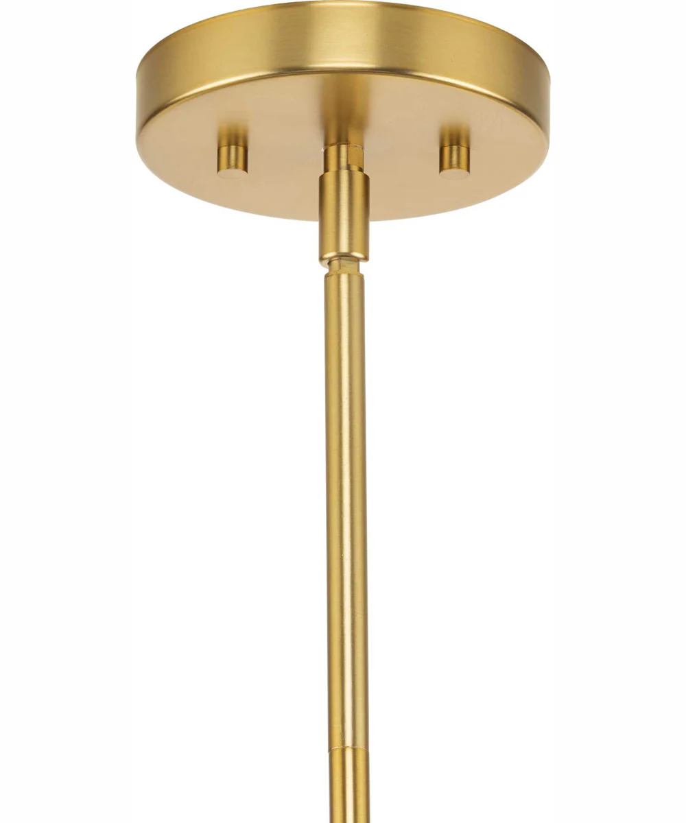 Haas 4-Light Mid-Century Modern Chandelier Brushed Bronze - Image 3